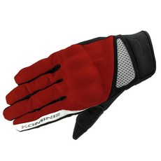 코미네 KOMINE 바이크용 그로브 GK1633 3D 프로텍트 메쉬 그로브 레드 3XL