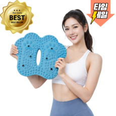 조이모션 프리미엄 입체 지압스텝퍼 조깅 매트 가정용 발 마사지 패드 홈트 유산소 코어운동 다이어트 발바닥 무소음, 오렌지, 오렌지