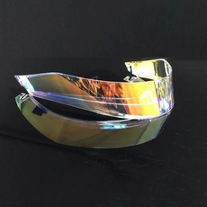 헬멧 스포일러 장식 액세서리에 적합, 1개, 3. Revo Orange