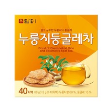 담터 누룽지둥굴레차 40티백, 1.5g, 40개입, 1개