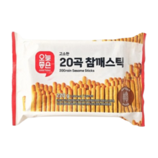 오늘좋은 20곡 참깨스틱, 3개, 220g