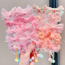 은꽃밴드 2세트 [20P] 유아 머리핀 헤어핀 대용량 세트