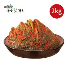 여수돌산갓김치 2kg, 1박스