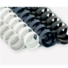 카피어랜드 제본 플라스틱링 교재 제본링 8mm 25개입 sav+1842ME, 남색