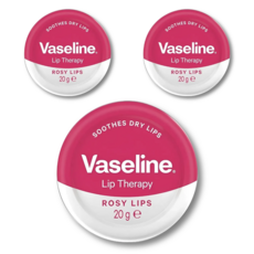 바세린 립 테라피 로지립, 20g, 3개