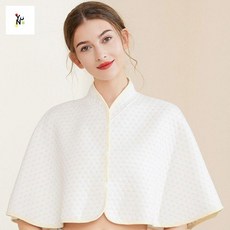 여름철 어깨 경추 조끼 산후조리 사계절 출산, 황하트[삼중 망토], 프리사이즈(25-100kg)