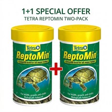 수생 거북이 전용사료 먹이 250ml 비타민 영양분섭취[1+1] 2개