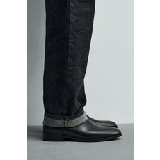자라 ZARA 포인트 첼시 부츠 - 블랙 3148454