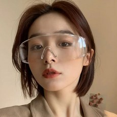 블루에잇 워터고글 흠뻑쇼 워터 밤 투명 고글 김서림 방지 보안경, 4개