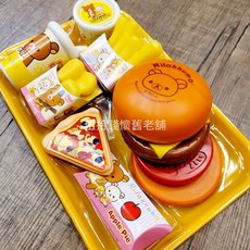 拉拉熊 漢堡組家家酒籃球吸盤組 籃球吸盤球投籃組 投籃遊戲, 漢堡組, 1個