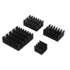 5개 방열판 라디에이터 구리/알루미늄 쿨러 키트 수동 냉각, 4NB1105001_ZR, 알루мин, 1세트