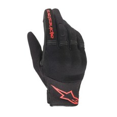 【PUPU SHOP】Alpinestars Copper 夏季網布短手套 A星, 黑紅,M, 1個