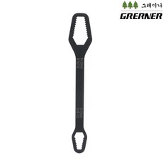 GRERNER 양용 별모양 멀티 스패너 육각 다용도 렌치, 1개