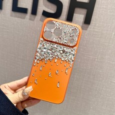 순식간에 풀 다이아몬드로 변신하는 애플용 휴대폰 케이스17PROMAX 트렌드16아크릴 보호 케이스15잘게 부서진 다이아몬드14/13