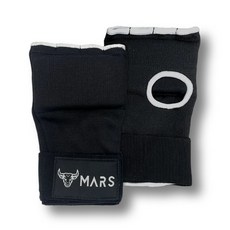 마르스 안풀리는 복싱 이지 핸드랩 퀵 권투 붕대, 블랙, 1개