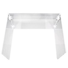 빅드림 아크릴 투명 책상가림판 접이식, 3개