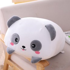 9 스타일 동물 달콤한 공룡 돼지 고양이 곰 인형 장난감 부드러운 만화 팬더 햄스터 코끼리 사슴 인형 아기 베개 선물, 20센티미터 판다
