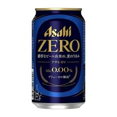 Asahi ZERO 0.00% 酒精啤酒風味飲料 350ml, 24個, 350毫升