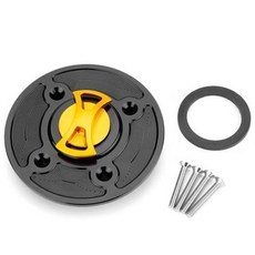 Bmw S1000rr/s1000r改裝快拆油箱蓋鎖加油蓋，快速拆卸，多色可選，提升愛車外觀, 金色, 1個