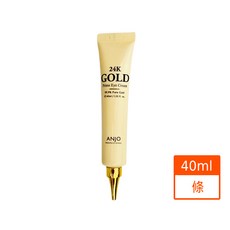 賦活緊緻眼霜 積雪草植萃, 1個, ANJO金盒24K黃金眼霜 40ml