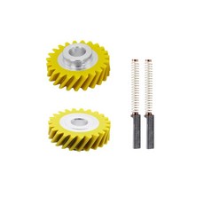 ZLLITONS W10112253 믹서 웜 교체 W10380496 카본 브러시 기어 월풀 및 KitchenAid 믹서용 부품 4162897 4169830 AP4295669(4개, ZLLITONS W10112253 믹서 웜 교체 W10