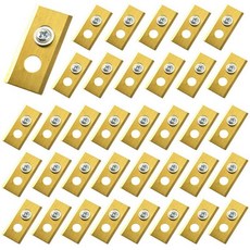 잔디깎이 세트와셔 나사 잔디 절단 두께, 1개, 1. Gold