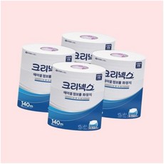 유한킴벌리 크리넥스 에어셀 점보롤 140m 3롤 x 4팩 대용량 4537661 4380936, 3개입