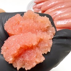 [재구매율 1위] 바다공식 알이 꽉찬 저염 무색소 백 명란젓 파지 반찬 젓갈, 1개, 1kg