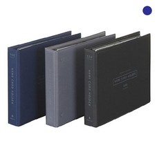 문화 실키명함철 A300-2 300명 청색, 단품, 1개
