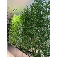 울타리 베란다조화 장식 테라스 가림막 담쟁이 담장 파티션 대나무 인테리어, 45. 120cm 30cm 60cm 1 5m 26개 1