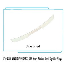 리어 윈도우 루프 스포일러 윙 플라스틱 자동차 부품 튜닝 바디킷, 1. Unpainted, 기본