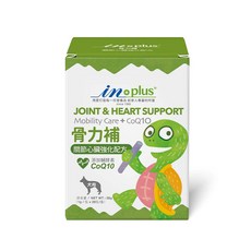 IN PLUS 骨力補 關節心臟強化配方 狗狗專用 (1gx28包/盒) - 關節保健 心血管保健, 1個, 骨力補 關節心臟配方, 關節, 28份