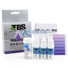 【AC草影】TBS 翠湖 總氨量測試劑 (NH3/NH4) 水質檢測組：魚缸/水池/水族箱適用 阿摩尼亞測試, 1個