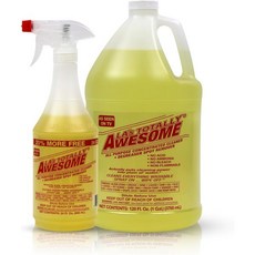 라스 토털리 어썸 올 퍼포스 클리너 콤보 – 24온스 스프레이 + 128온스 리필 강력한 기름제거제 및 다목적 가정용 주방용 욕실용 바닥용 기타