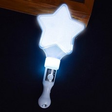 별빛 형광봉 무대 생일 응원봉 발광 스틱 무용 공연, 1개, 오각별 네온 스틱 랜덤 2개