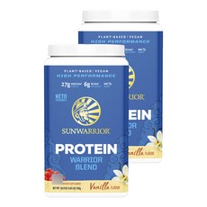 SUNWARRIOR 混合蛋白香草, 2個, 750克