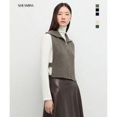 쉬즈미스 울 레이어드 니트 베스트 SSKVTP42050