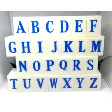 A Z 橡皮英文字母章 字高3 cm 可組合 字母印章, 1個
