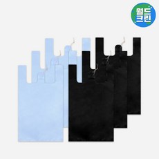월드크린 손잡이 비닐 봉투 검정, 3L, 300개