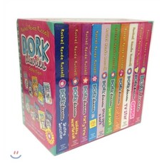 Dork Diaries 10 Books Slipcase Edition : 도크 다이어리 10권 박스 세트 (영국판), Simon & Schuster (UK)