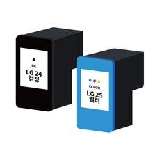 LG 兼容大容量再生墨水 24、25 2 色套裝 LIP2250 LIP2230 LIP2210 LIP2270 LIP2290, LG24+LG25, 1組