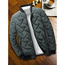 남성용 겨울 재킷 방한 및 따뜻한 상의 비즈니스 코트, L, 520-Molv