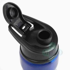 트레킹 물병 720ml 휴대 간편 여행, 블루, 1개, 0.72L