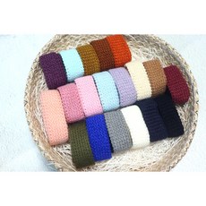 [10마] 20mm 19컬러 니트테이프 아크릴 울바인딩 리본 테이프 리본공예, 카키, 1개