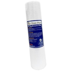Clean Pure 10吋平面棉質 NSF SGS認證 淨水器濾心, 1個