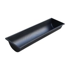 JC 39.37인치(100cm) 높이의 견고하고 세척이 간편한 가축 사료통 소와 알파카용 사료 급여대, ABS