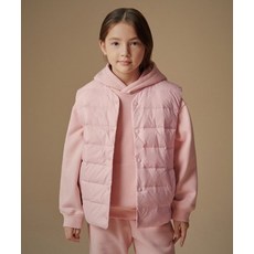 무신사 스탠다드 MUSINSA STANDARD KIDS 라운드 넥 라이트 다운 베스트 [핑크] MKBDVBK15-PK 475414