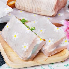 튀김 치킨 쟁반깔지 데이지유산지 3525 (무코팅), 1세트, 50개