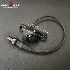 전술 M640DFT M340DFT LED 손전등 1000-1200 루멘 Airsoft 스카우트 라이트 20MM 레일 야외 사냥 스포트라, 04 BK-SF PLUG