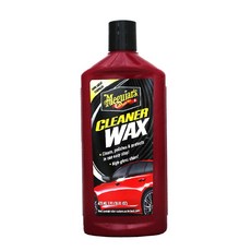 【易油網】Meguiar's 美光 三合一科技蠟(液態) A1216 Cleaner Wax，清潔拋光打蠟一次完成, 1個